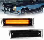 Smoked For Chevy Gmc K10 C10 C20 C30 Suburban C/k 81-1991 Led Side Marker Lights. Fixed Price $23.43.