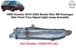 33300-tg7-a21 Oem 2019-2022 Honda Pilot Front Passenger Side Turn Signal Light. Fixed Price $42.99.