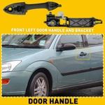 Exterior Lh Driver Side Door Handle And Bracket Primed For 2000-2007 Ford Focus. Fixed Price $8.54.