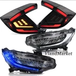 Vland Full Led Headlights&smoked Tail Lights For Honda Civic Hatch 2016-2021. Fixed Price $546.24.