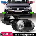 2006 2007-2010 Fog Lights For Volkswagen Passat Clear Bumper Front Lamps Pair. Fixed Price $39.99.