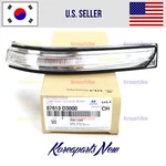 View Mirror Turn Signal Lens Left Driver 87613d3000 Oem Tucson 2016-2021. Fixed Price $49.90.