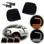 Smoke Led Front Corner Drl Turn Signal Lights For Ford F150 Expedition 1999-2003. Fixed Price $69.99.