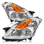 For 2007 2008 2009 Nissan Altima Sedan Halogen Chrome Housing Headlights Set. Fixed Price $82.88.