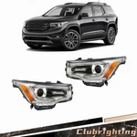 For Gmc Acadia 2017 2018 2019 Headlight Assy Halogen W/o Led Drl Left&right Side. Fixed Price $232.41.