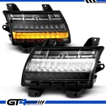 For 18-23 Jeep Wrangler Jl Led Type Sequential Full Drl Smoke Bumper Light. Fixed Price $117.99.