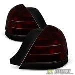 Red Smoke 1999-2011 Ford Crown Victoria W/ 2 Bulb Socket Tail Lights Brake Lamps. Fixed Price $64.99.