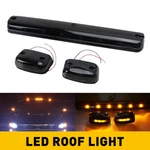Fit Chevy Gmc 2500hd 3500hd 07-up Full Amber Led Cab Roof Marker Light Assy 3pcs. Fixed Price $36.09.