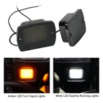 Front Turn Signal Light Amber Led Indicator Blinker Fit Jeep Wrangler Yj 87-95. Fixed Price $26.89.