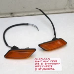 Pair Bmw Z3 Roadster Amber Side Repeaters W/ Bulb Holders Loom Plugs. Fixed Price $54.39.