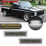 Led Front Side Marker Light For 81-91 Chevrolet Chevy Gmc C10 C20 C30 Blazer C/k. Fixed Price $29.69.