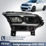 For 2021-2024 Dodge Durango Black Bezel Full Led Projector Left Driver Headlight. Fixed Price $201.00.