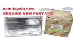 87 - 89 Toyota Van Lite Ace Koito Corner Light Lamp Lens Turn Signal 28-27 L Oex. Fixed Price $200.00.