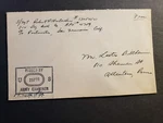 Apo 4759 Soldier's Mail Censored Wwii Army Cover 712 Signal Aw Co. Fixed Price $9.99.