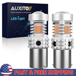 Auxito Amber 1156 Led Bulbs Turn Signal Light No Hyper Flash Canbus 7506 2/10x. Fixed Price $52.24.