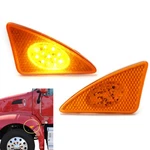 Led Front Cab Flare Side Marker Turn Signal Lights For Kenworth T660 T170 T270. Fixed Price $28.19.