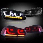 Vland Led Headlights & Tail Lights For Volkswagen Golf Mk6 2010-2014 Front+rear. Fixed Price $546.99.