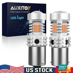 Auxito Ba15s 1156 Amber Led Turn Signal Light Bulb Error Free Anti Hyper Flash E. Fixed Price $18.99.