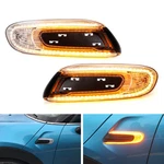 Clear Sequential Blink Amber Led Fender Side Marker For Mini Cooper F55 F56 F57. Fixed Price $40.09.