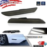 Smoked White Led Rear Side Marker Signal Lamps Lights For 2015-2023 Ford Mustang. Fixed Price $21.99.