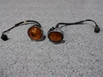 63-67 C2 Corvette Front Parking Lamp Assemblies---gm #5950980/910552--survivors. Fixed Price $199.95.