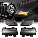 Sequential Flashing Turn Signal Lamp & Side Marker Light Set For Jeep Wrangle.... Fixed Price $271.69.