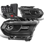 For 2014-2020 Dodge Durango Pair Black/clear Side Porjector Headlights+tool Box. Fixed Price $364.88.