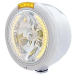 Headlight H4 Bulb W/ 34 Amber Led & Turn Signal - Led/amberlens. Fixed Price $346.70.