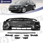 For Chevy Malibu 16-18 Front Bumper Cover W/ Valance Grill Grille Fog Light Trim. Fixed Price $277.96.
