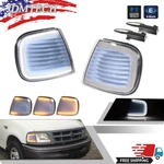 Clear Switchback Led Front Drl Turn Signal Corner Lights For Ford F-series Truck. Fixed Price $69.99.