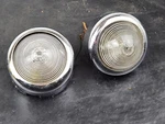 Oem Gm 1949 Chevrolet Parking Lamp Lens Chrome Bezel Guide F-19. Fixed Price $119.99.