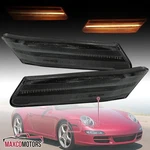 Smoke Fit 2005-2012 Porsche 911 997 Boxster 987 Sequential Led Side Marker Light. Fixed Price $33.49.