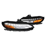 For Jeep Cherokee 14-18 Turn Signal/parking Lights Black/chrome Amber/clear. Fixed Price $253.37.