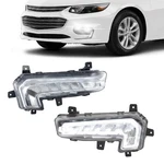 Pair For 2016-2018 Chevy Malibu Bumper Led Fog Lights Drl Daytime Running. Fixed Price $47.00.