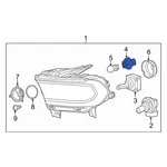 For Dodge Durango 2014-2020 68333194ac Front Turn Signal Light Socket. Fixed Price $12.04.
