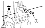 Lincoln 2000-2006 - Rear Regulator Glass Peg And Dowel To Connect Clip. Fixed Price $8.45.