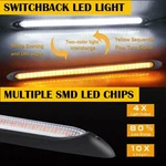 Led Headlight Light Strip Turn Signal Lamp Running Daytime Yellow Sequential New. Fixed Price $13.29.
