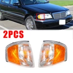 For 1994-2000 Mercedes Benz C Class W202 Pair Turn Signal Corner Light Headlight. Fixed Price $32.00.