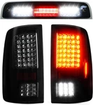 Led Tail Lights + 3rd Brake Light Fit For Dodge Ram 1500 2500 3500 2009-2018, Fo. Fixed Price $195.99.