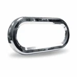 Trux Tbez-obch4 6" Oval Chrome Twist-on Bezel. Fixed Price $12.95.