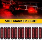 Auxito Rv Suv Trailer Truck Red Led Side Marker Clearance Light Super Bright Usa. Fixed Price $13.29.