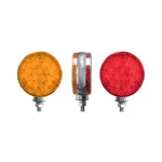 Trux Double Face 4.75" Round Amber/red Led Turn Signal Light. Fixed Price $82.70.