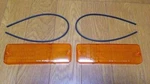 Oem Toyota Mr2 Camry Corolla Ae86 Front Turn Signal Lens Rh Lh Set With Gasket. Fixed Price $88.92.