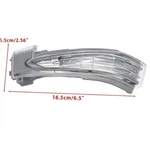 Left Rear View Mirror Light Turn Signal Lamp For 2010-2016 Peugeot 508. Fixed Price $50.89.