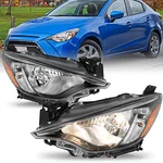 Left&right Headlights Assembly For 2016 Scion Ia 2019-2020 Toyota Yaris Headlamp. Fixed Price $164.99.