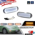 Sequential Switchback Led Front Signal Light Kit For 1998-2005 Volkswagen Beetle. Fixed Price $64.99.