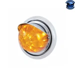 Front Bumper Light With 17 Amber Led Watermelon & Visor For Freightliner C. Fixed Price $49.99.