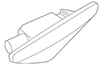 Genuine Bmw Repeater Lamp 63-13-7-171-007. Fixed Price $66.60.