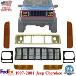 Header Panel Grille Headlight Door Park & Corner Lights For 97-01 Jeep Cherokee. Fixed Price $235.12.