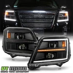 For 2010-2015 Gmc Terrain Black Led Tube Sequential Signal Projector Headlights. Fixed Price $238.99.